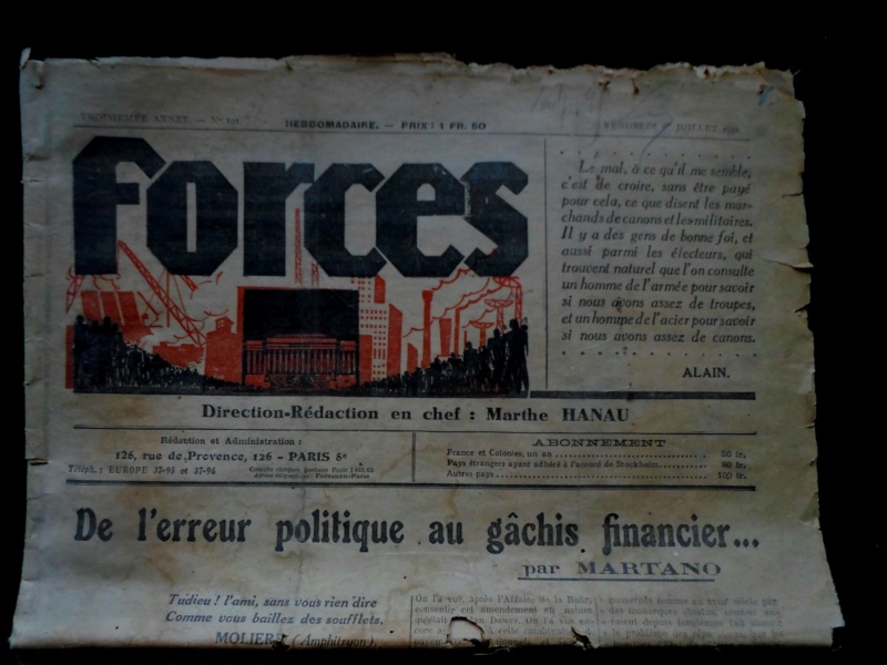 journal FORCES HANAU Force10