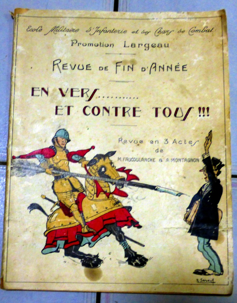 Brochure 1928  revue de fin d'année ECOLE MILITAIRE ST MAIXENT Largea10