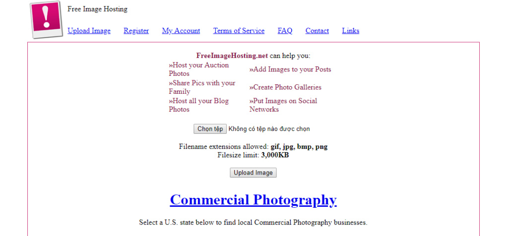 Chia sẻ web lưu trữ ảnh miễn phí trực tuyến tốt nhất hiện nay 24a40f10