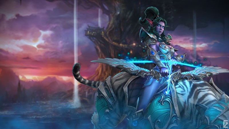 Warcraft: Chuyện tình của Illidan (Stormrage) và Tyrander (Whisperwind) 6d79ca10