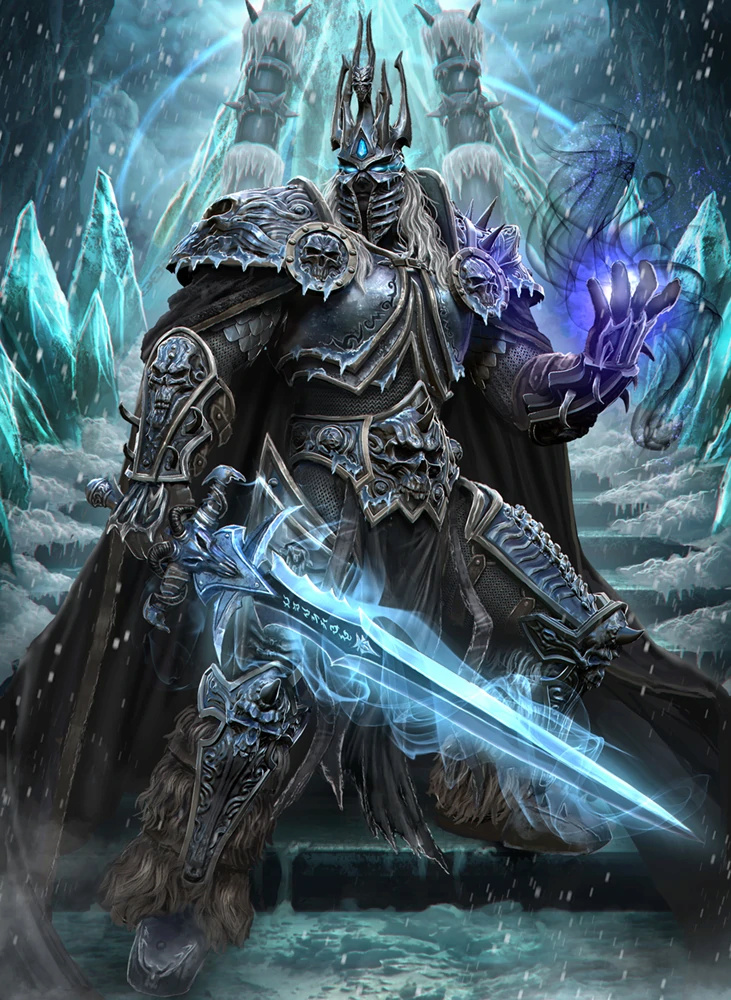 Tiểu sử Lich King - Arthas Ner'zhul Chúa tể ngai vàng băng giá và đội quân Undead B251d110