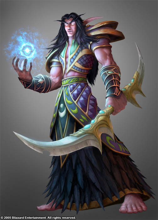 Ảnh Warcraft 3 : Hero và lính đội Night Elf D2lgqo10