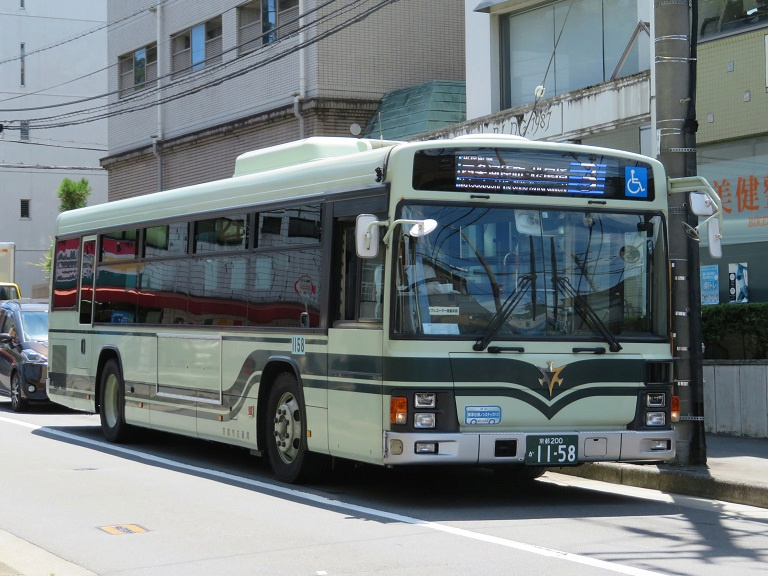[Août 2022][Kyoto] Kyoto City Bus 115810