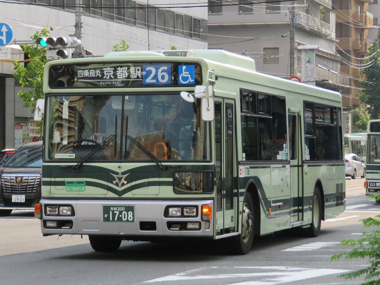 [Août 2022][Kyoto] Kyoto City Bus 170811
