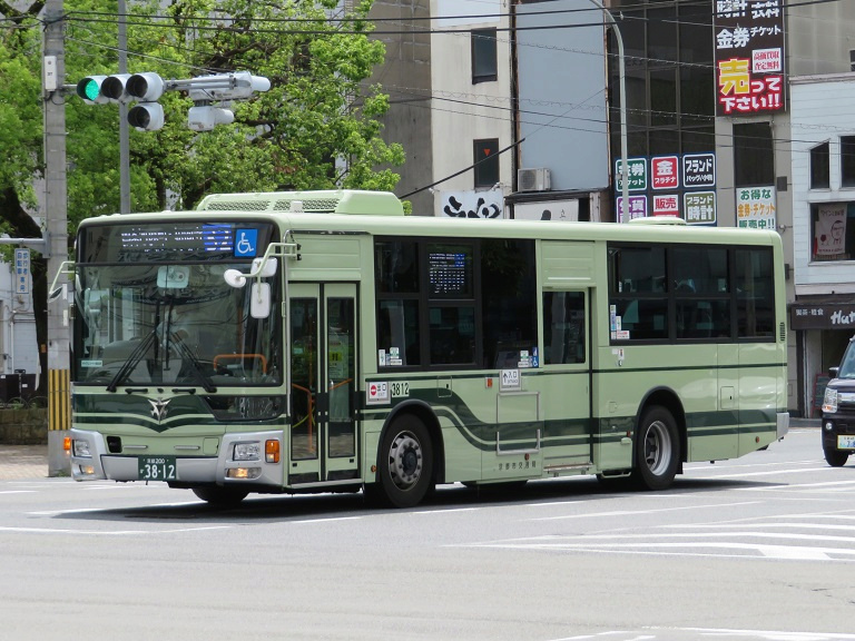 [Août 2022][Kyoto] Kyoto City Bus 381210