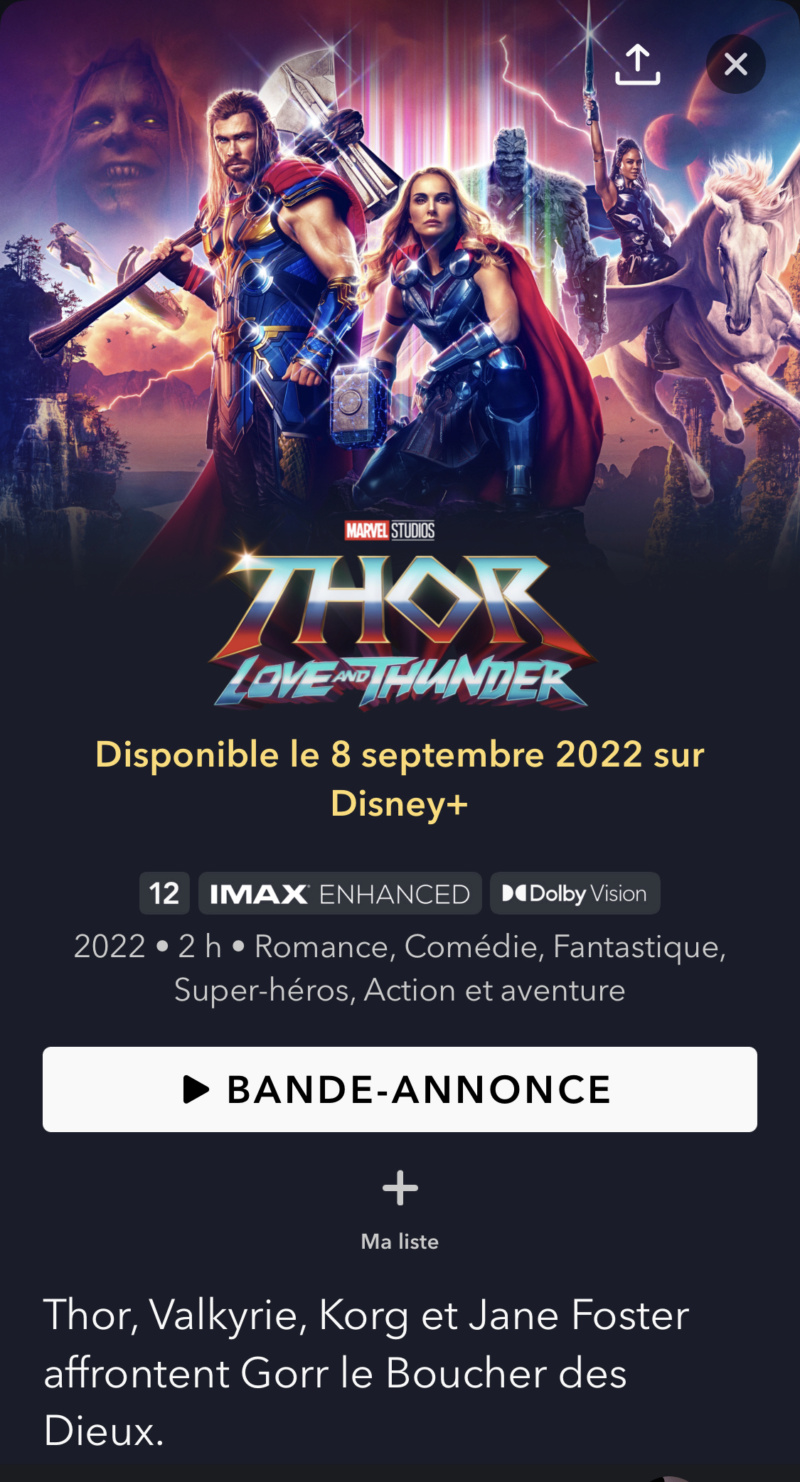 Thor : Love And Thunder (4K + 2D) [Édition Spéciale Fnac] 962ebc10