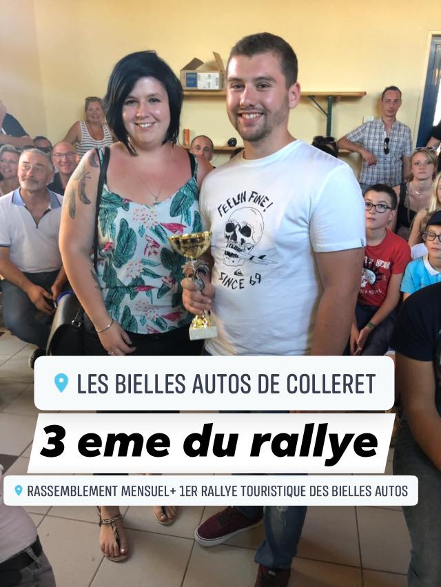 Rendez vous mensuel du 15/09/2019 + 1er Rallye Touristique  70729410