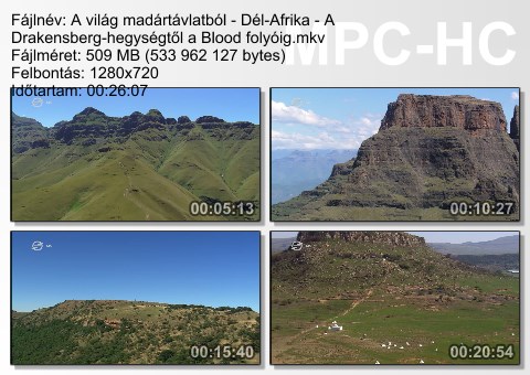 A világ madártávlatból - Dél-Afrika - A Drakensberg-hegységtől a Blood folyóig (Drakensberg Mountains to the Battle of Blood River) 2018 HDTV 720 x264 Hun mkv A_vil120