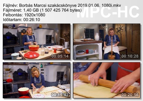 Borbás Marcsi szakácskönyve 2019 1. évad 1080i BDRip x264 hu - Fórum
