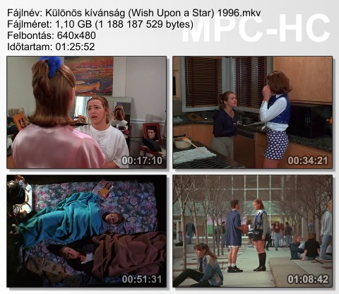 Különös kívánság (Wish Upon a Star) 1996 DVDRip x264 Hun mkv Kzlznz11