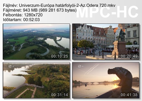 Univerzum - Európa határfolyói-2. Az Odera (The Oder) 2017 HDTV 720p x264 Hun mkv Unive216