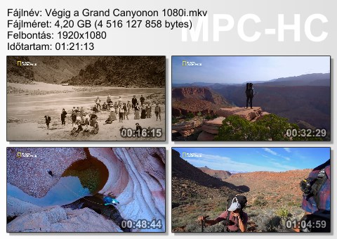 Végig a Grand Canyonon - Into the Canyon 2019 1080i x264 HUN MKV Vzogig10