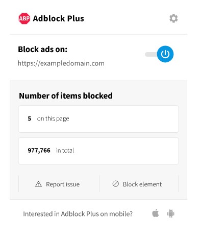 Adblock Plus - Αποκλεισμός σε ενοχλητικές διαφημίσεις 366