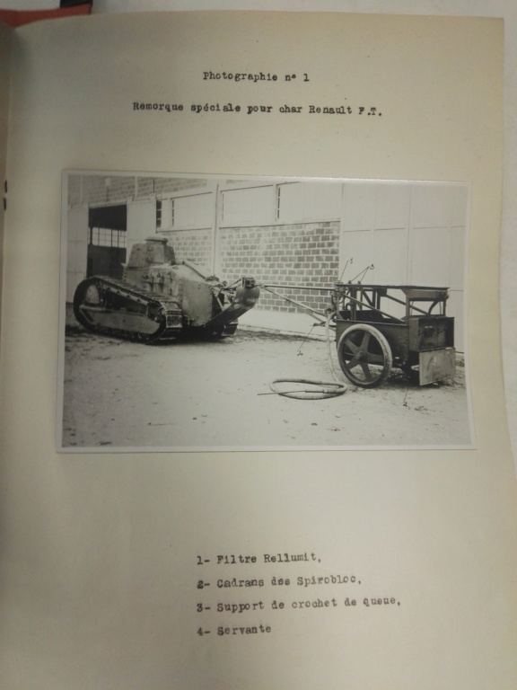 Remorque de ravitaillement char FT 19321210