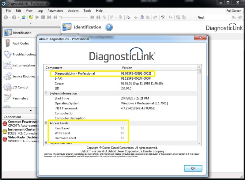 Detroit Diesel DiagnosticLink DDDL 8.09 SP2 – Level 10 Troubleshooting 2019 FULL Dddl8_11