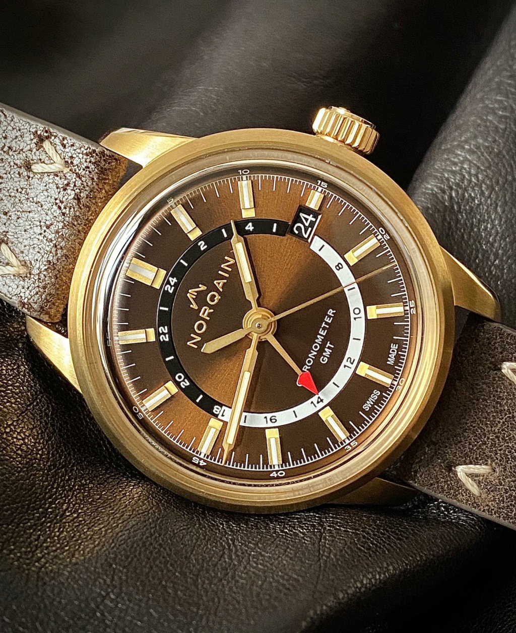 Norqain - Ma nouvelle NORQAIN GMT BRONZE D5aec110