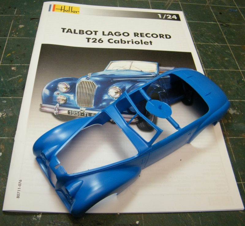 TALBOT LAGO RECORD T26 cabriolet Réf 80711 Dscf6546