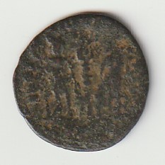 AE4 de Constantino I. GLORIA EXERCITVS. Estandarte entre dos soldados. Img_2214