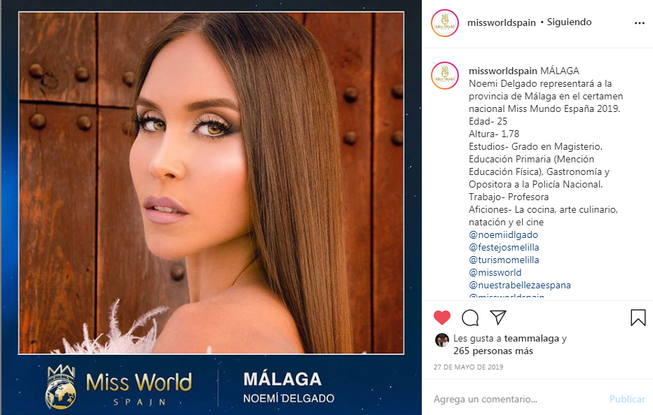 CANDIDATAS MISS WORLD MÁLAGA 2020!! - Página 7 Altura10