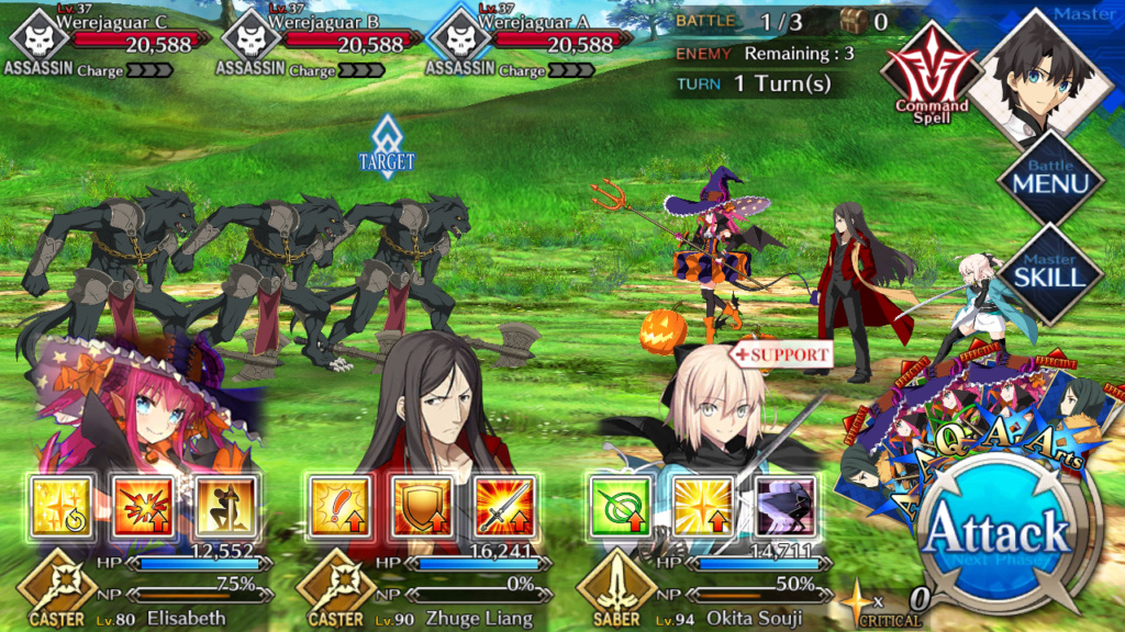 Review: Fate Grand Order (Mobile) Battle10