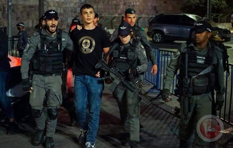 الاحتلال الاسرائيلي يعتقل 50 فلسطينيا خلال مواجهات في مختلف أحياء مدينة القدس Whatsa10