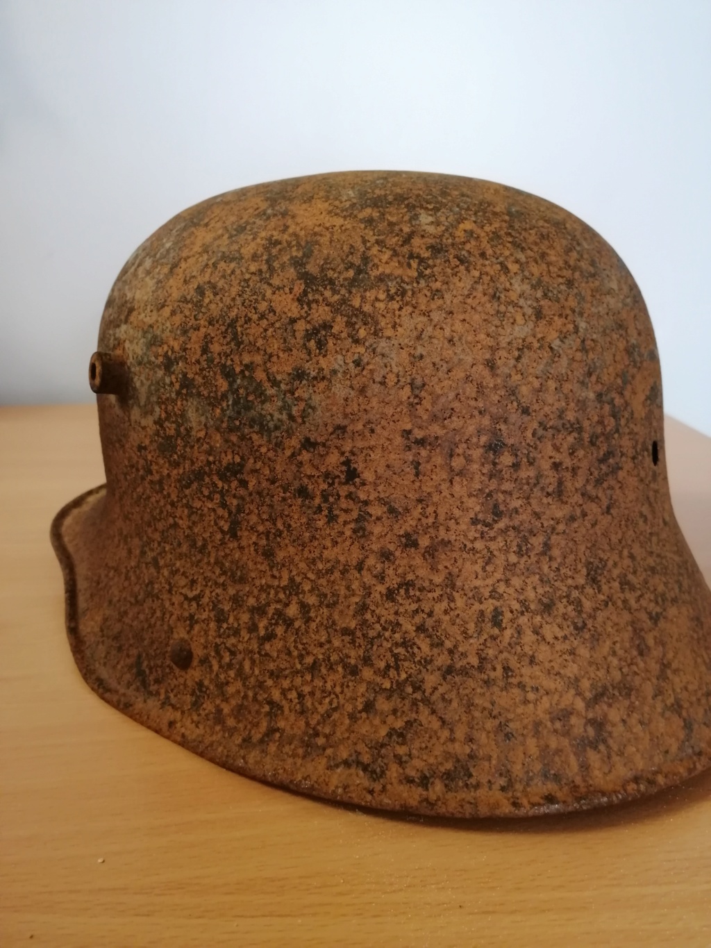 stahlhelm ww1 Nettoyage Img_2046