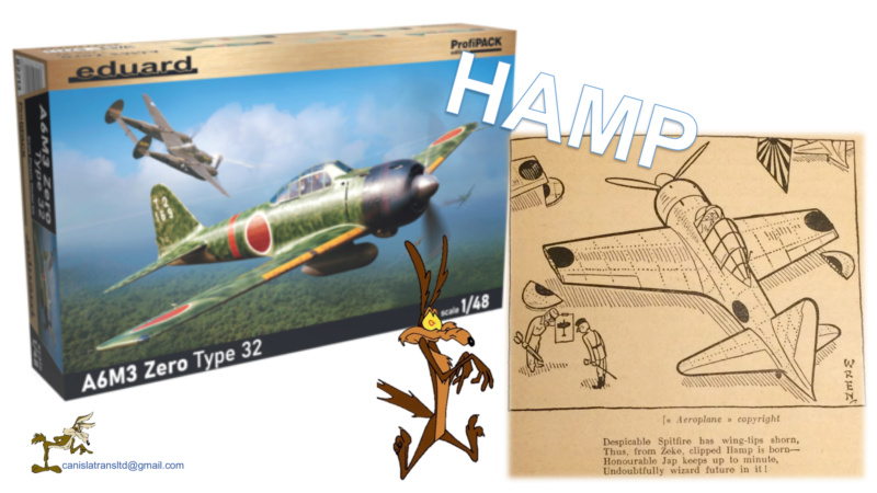 A6M-3 HAMP - Yamamoto escort - Eduard 1/48 English A726