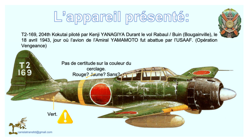 A6M-3 HAMP - Escorte Yamamoto - Eduard 1/48 - Français B393