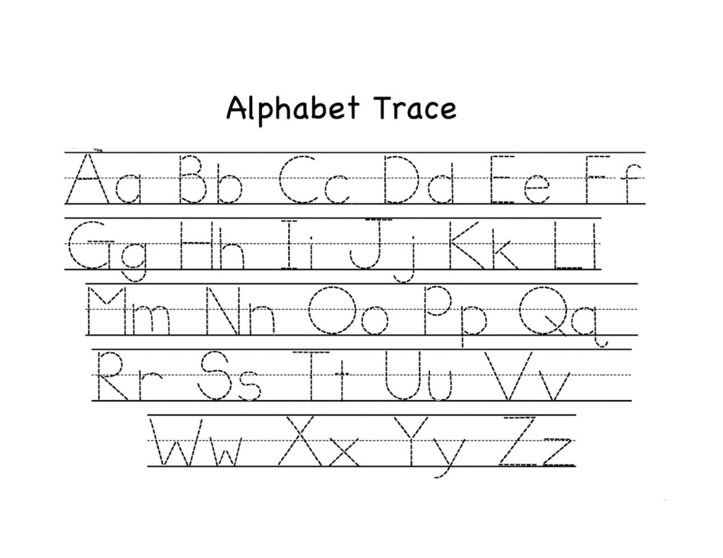 Write the alphabet Tracin10