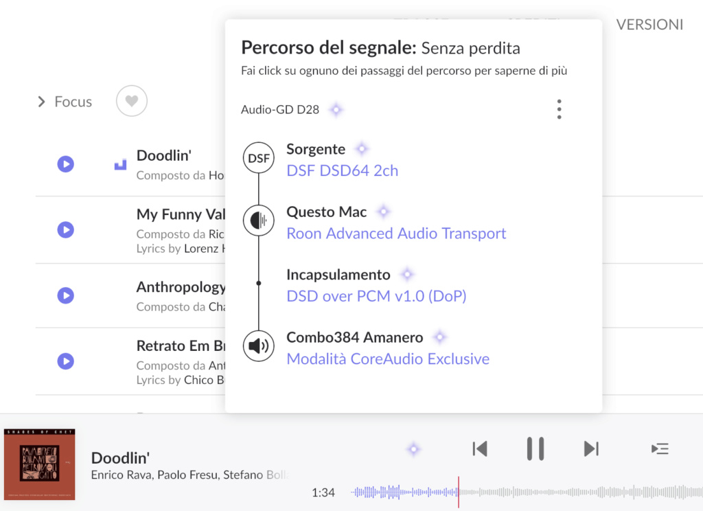 Audio-GD D28.38 da Mac - massima risoluzione DSD Scherm13