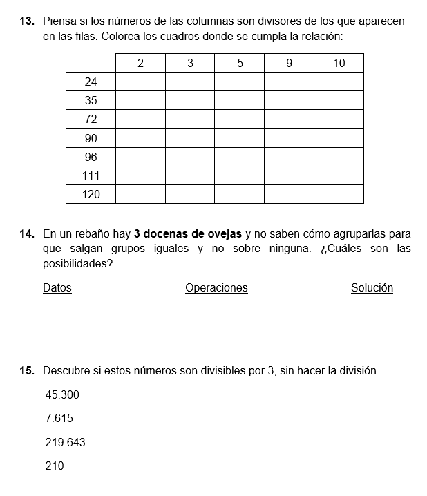 Matemáticas 5º EPO Ejerci14