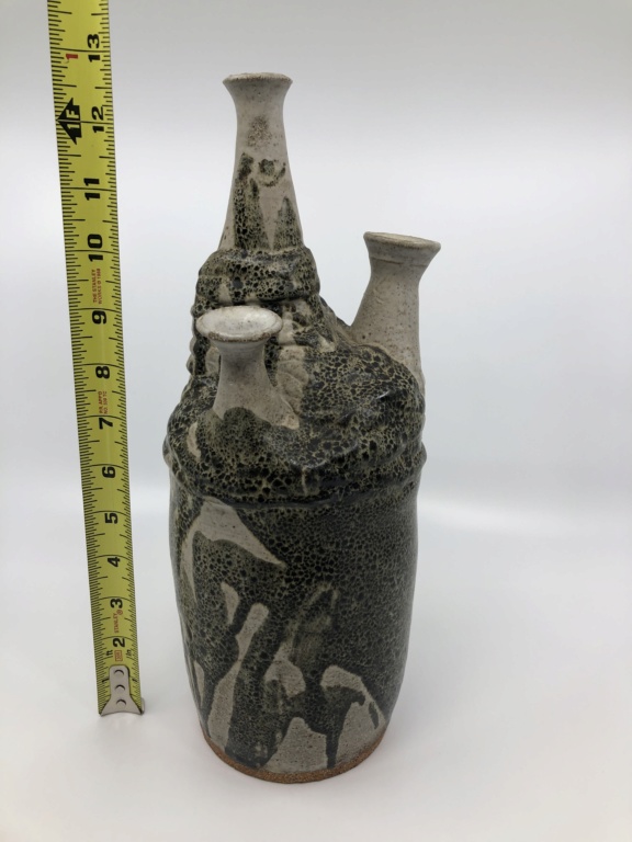 Multi-Neck Vase in Dryden style marked PS Photo_10