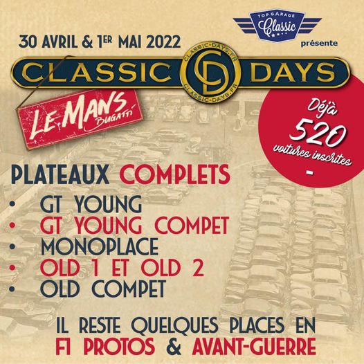 [72] Classic Days - 30 Avril et 1 Mai 2022 25092410