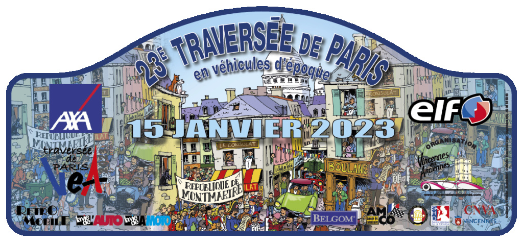 [75] TRAVERSÉE DE PARIS HIVERNALE dimanche 15 janvier 2023 Plqral10