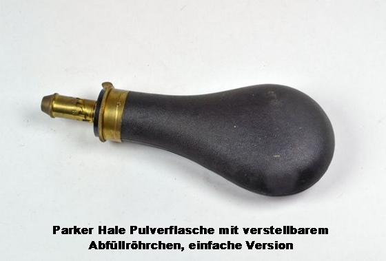 poire á poudre Parker Hale fabriquée par Dixon Parker10