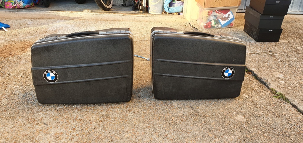 Valises et support BMW R100 RT 1980 20211212