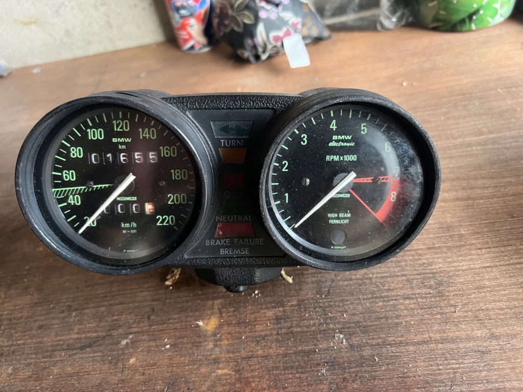 réparation compteur - Compteur BMW R100 W691 Dfb57510