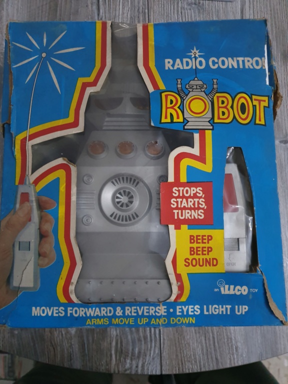 Radio Control Robot ILLCO TOY gioco vintage 20200123