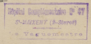 Depot convalescents Saint-Maixent Smxt-c12