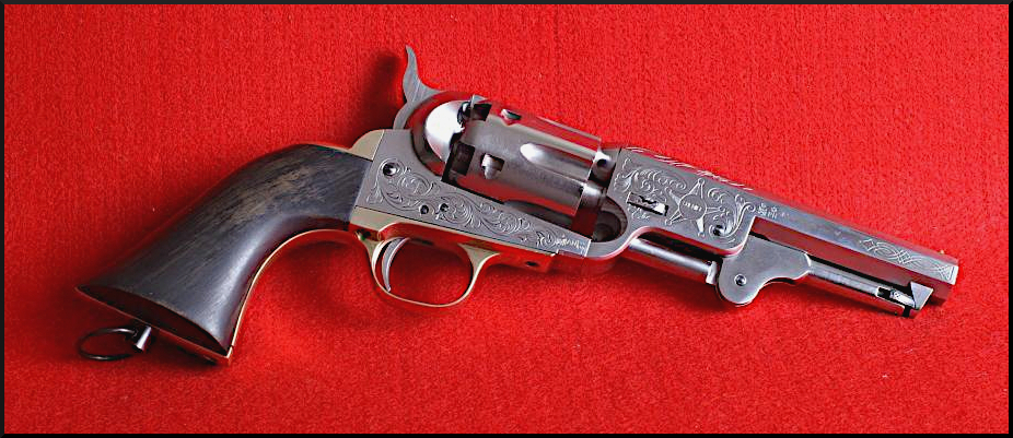 Colt 1851 sheriff à barillet cannelé et anneau de crosse 1_colt12