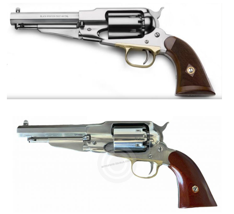 Pietta Remington 1858 inox sheriff calibre 44 PN Captu172
