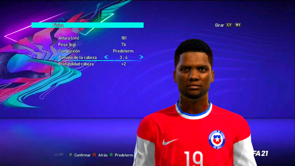 Copa America 2020 faces  Psp20128