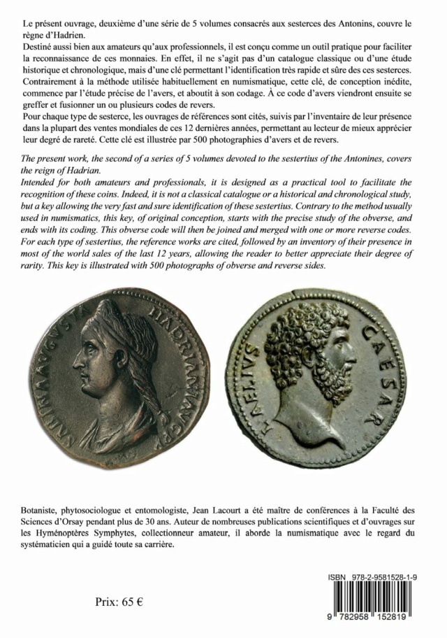 Sesterces des  Antonins tome II HADRIEN 4zome_10