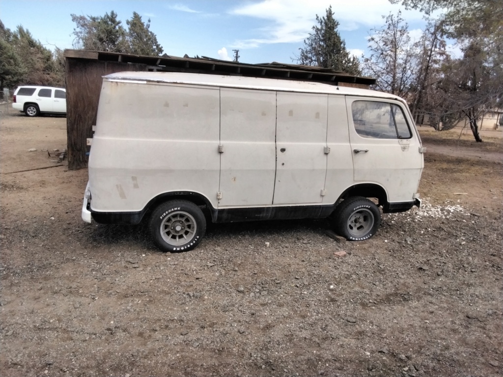 66 chevy g10 van project clean title tags project van 1800 20220912