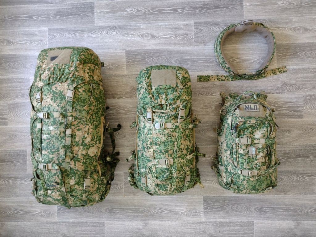 NFP MULTITONE Netherlands Fractal Pattern marom dolphin 80L / 55L / 37L pack in Dutch NFP Multitone camouflage made by marom dolphin profile equipment Kpu Img_2012