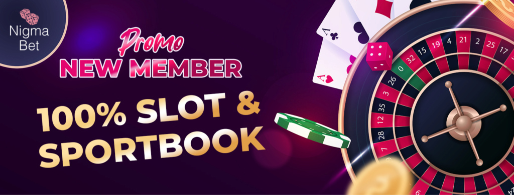 NIGMABET | PROMO NEW MEMBER 10% SLOT&SPORTBOOK | BONUS REVERAL 3% Banner19