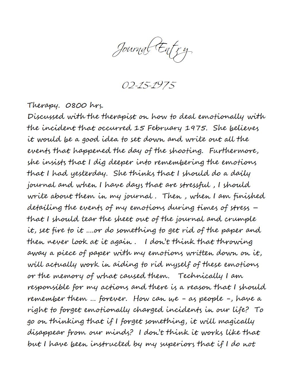 Kincaid's Journal 02-15-12