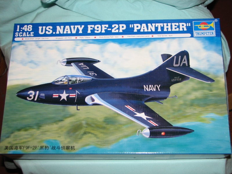 [Trumpeter] panther US NAVY F9F-2P Panthe11