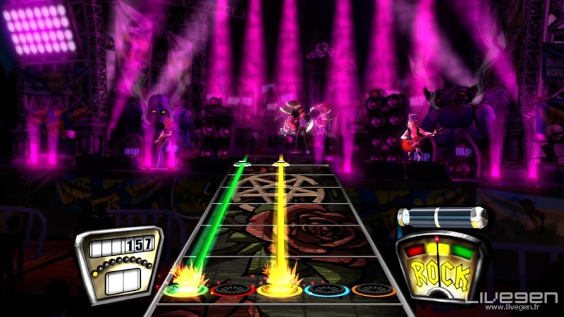 Quelques images pour Guitar Hero II Gh310