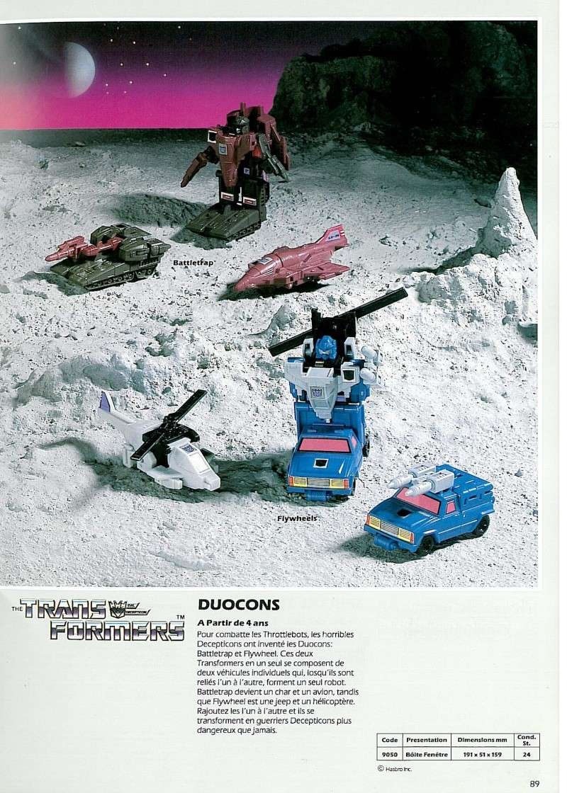 Transformers (Scan de catalogue) 8910